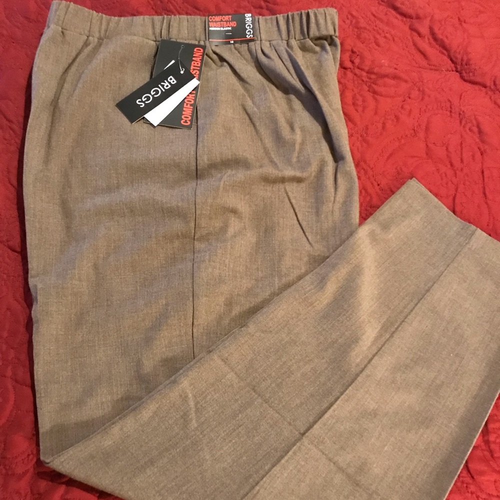 NWT Briggs Comfort Waistband slacks size 16 R